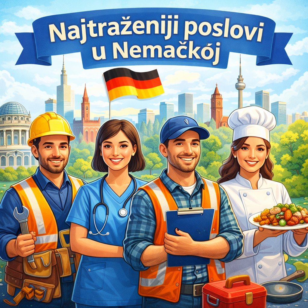 Najtraženiji poslovi za dijasporu u Njemačkoj – kompletan vodič 2026